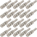 20pcs 6mm Brass Mister Nozzles with Filter, 0.016"/0.4mm Orifice Misting Nozzles for Outdoor Cooling System, Landscaping, Air Humidification, Greenhouse Irrigation
