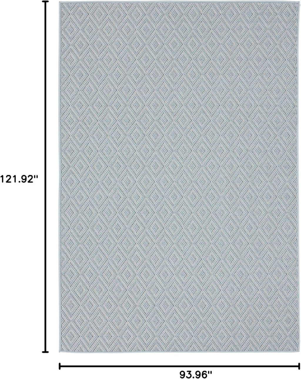 Home Dynamix Tripoli Lydia Indoor/Outdoor Area Rug 7'10"x10'2", Modern Blue