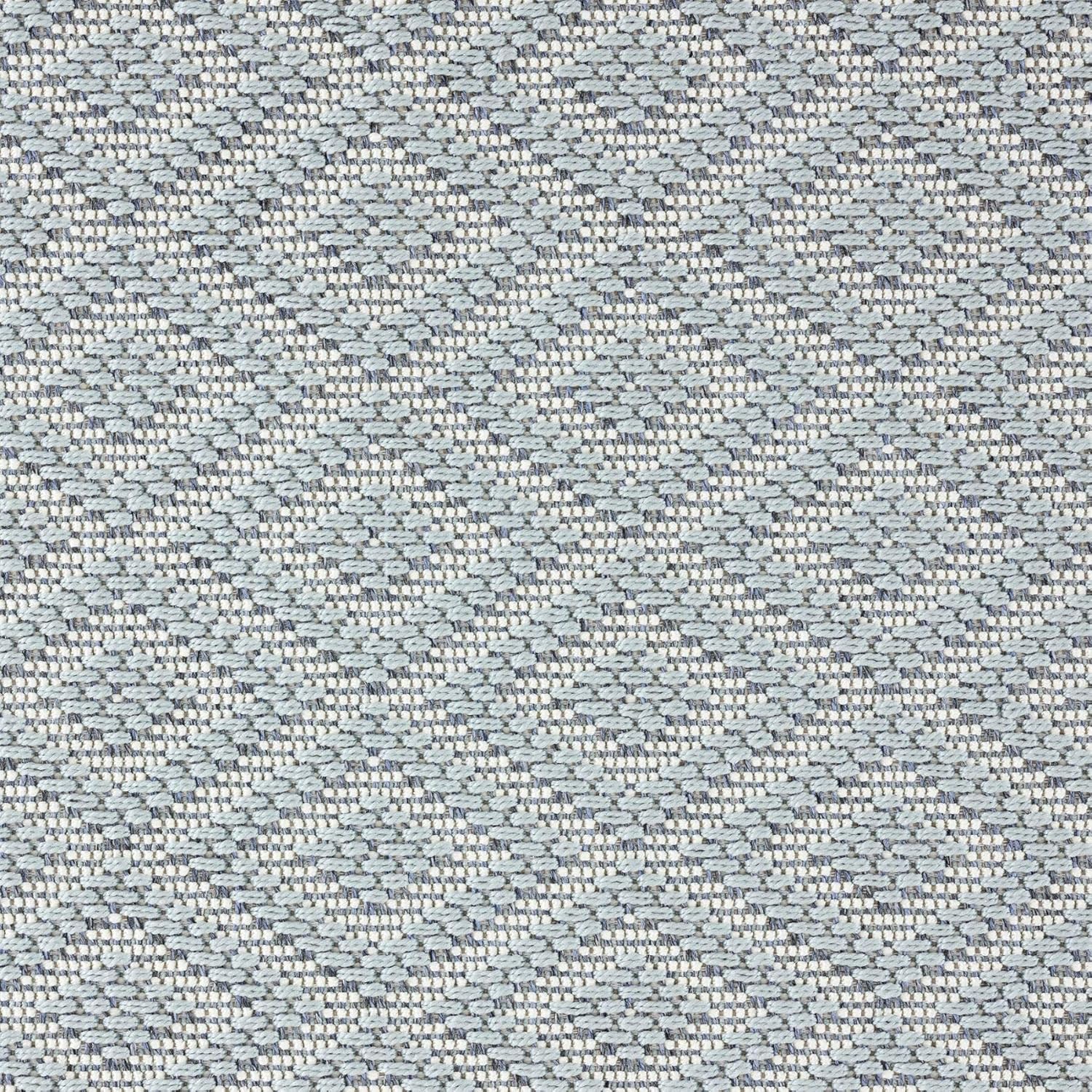 Home Dynamix Tripoli Lydia Modern Indoor/Outdoor Area Rug, Blue/Cream, 3'7"x5'2" Rectangle