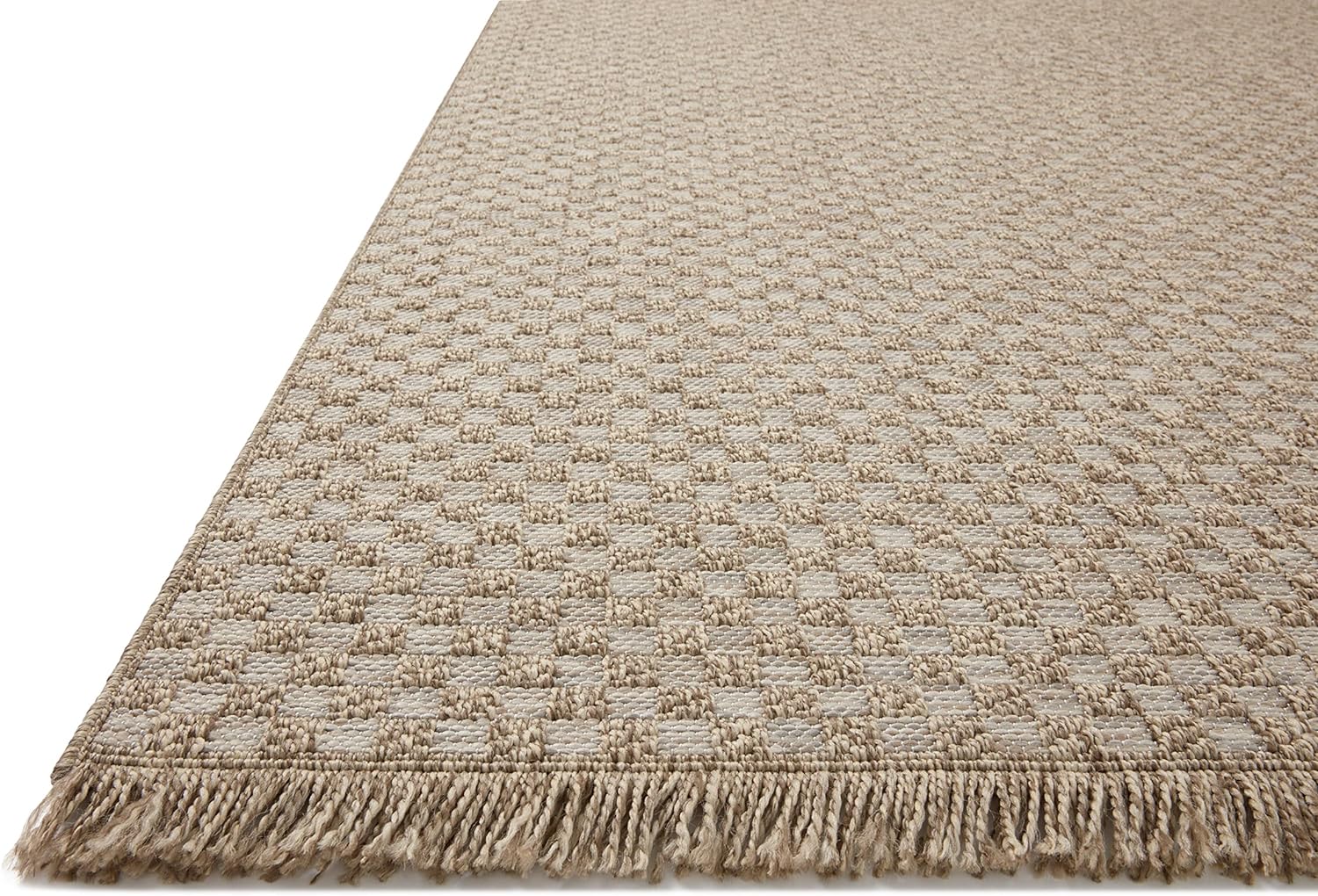 Loloi Dawn Collection Indoor/Outdoor DAW-02 Tan 2'-3" x 7'-7" Runner Rug