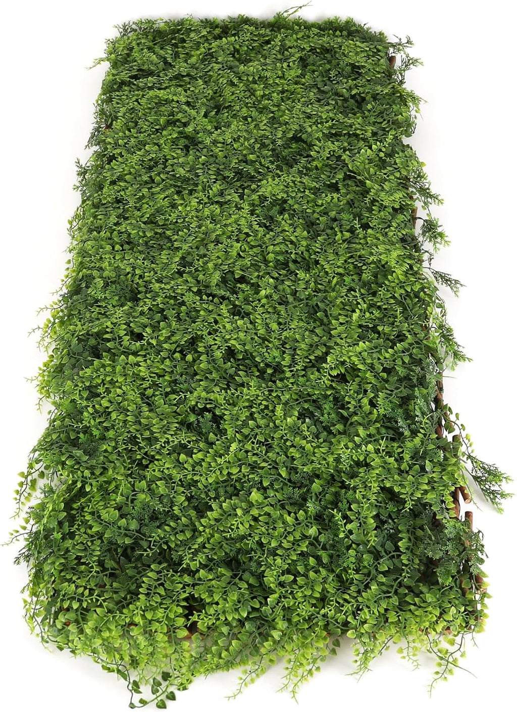 3rd Street Inn™ Leaf Trellis - Bamboo Greenery Panel - Boxwood and Ivy Privacy Fence Substitute - DIY Flexible Fencing (1, Juniper)