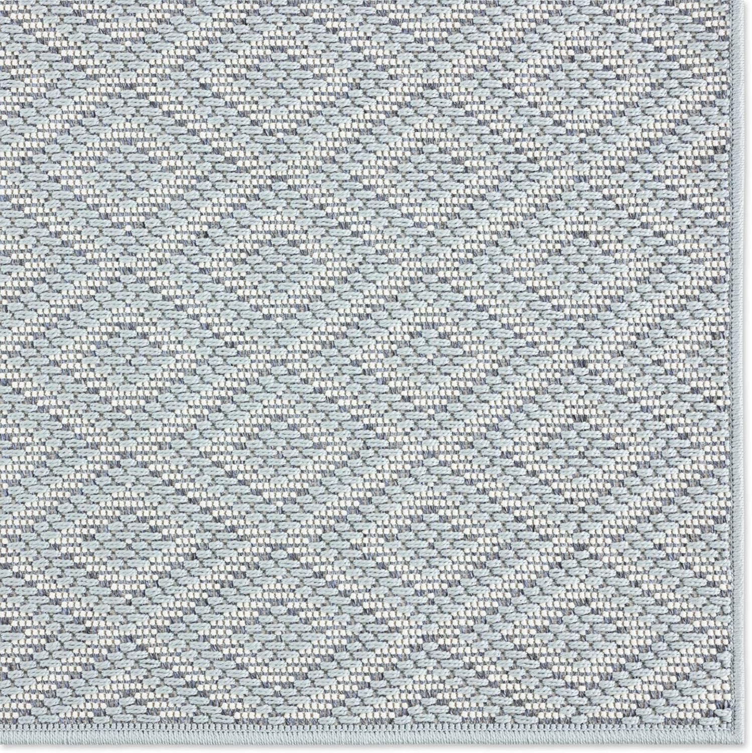 Home Dynamix Tripoli Lydia Indoor/Outdoor Area Rug 7'10"x10'2", Modern Blue