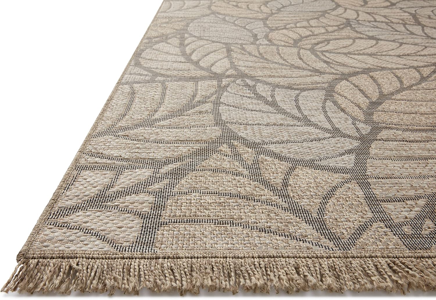 Loloi Dawn Collection Indoor/Outdoor DAW-05 Taupe 7'-8" x 10' Area Rug