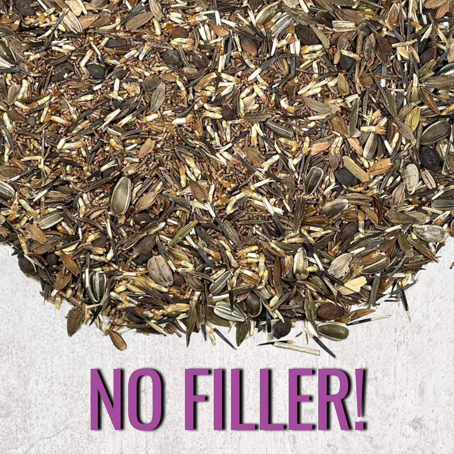 Seed Needs Garden Flower Seeds Large Blooms Mix Hummingbird and Butterfly | 5 Packs (1 Ounce Each) No Filler 7 Varieties Open Pollinated | Resealable Package Live Wild Flower Seed | Bulk