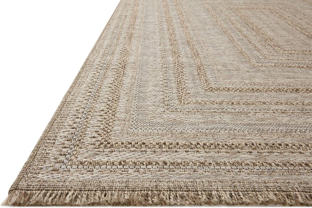 Loloi Dawn Collection Indoor/Outdoor DAW-01 7'-8" x 7'-8" Round Area Rug