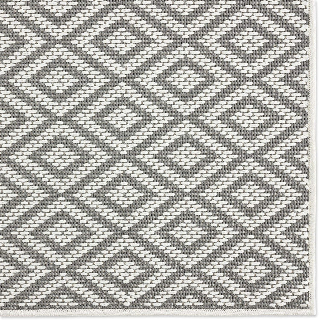 Home Dynamix Tripoli Lydia Modern Indoor/Outdoor Area Rug, Gray/Cream, 3'7"x5'2" Rectangle
