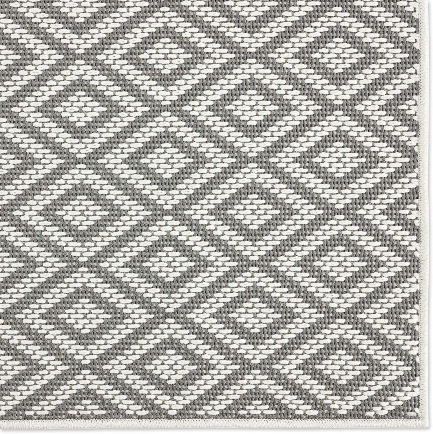 Home Dynamix Tripoli Lydia Indoor/Outdoor Area Rug 7'10"x10'2", Modern Gray