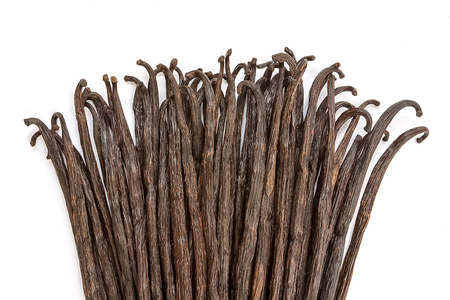 1/2 LB Vanilla Beans - Whole Extract Grade B Pods for Baking, Homemade Extract, Brewing, Coffee, Cooking - 8 Ounces | (Tahitian)