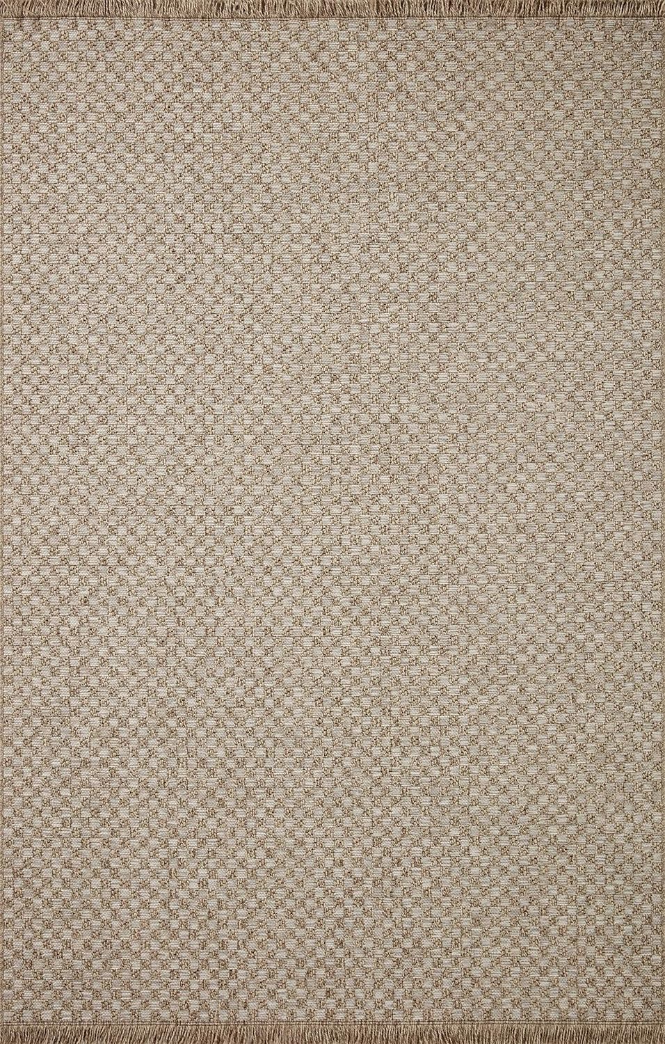 Loloi Dawn Collection Indoor/Outdoor DAW-02 Tan 7'-8" x 10' Area Rug