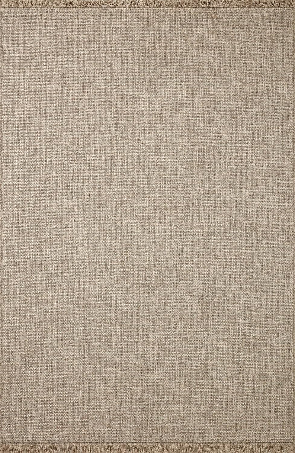 Loloi Dawn Collection Indoor/Outdoor DAW-04 Coffee 6'-4" x 9'-2" Area Rug