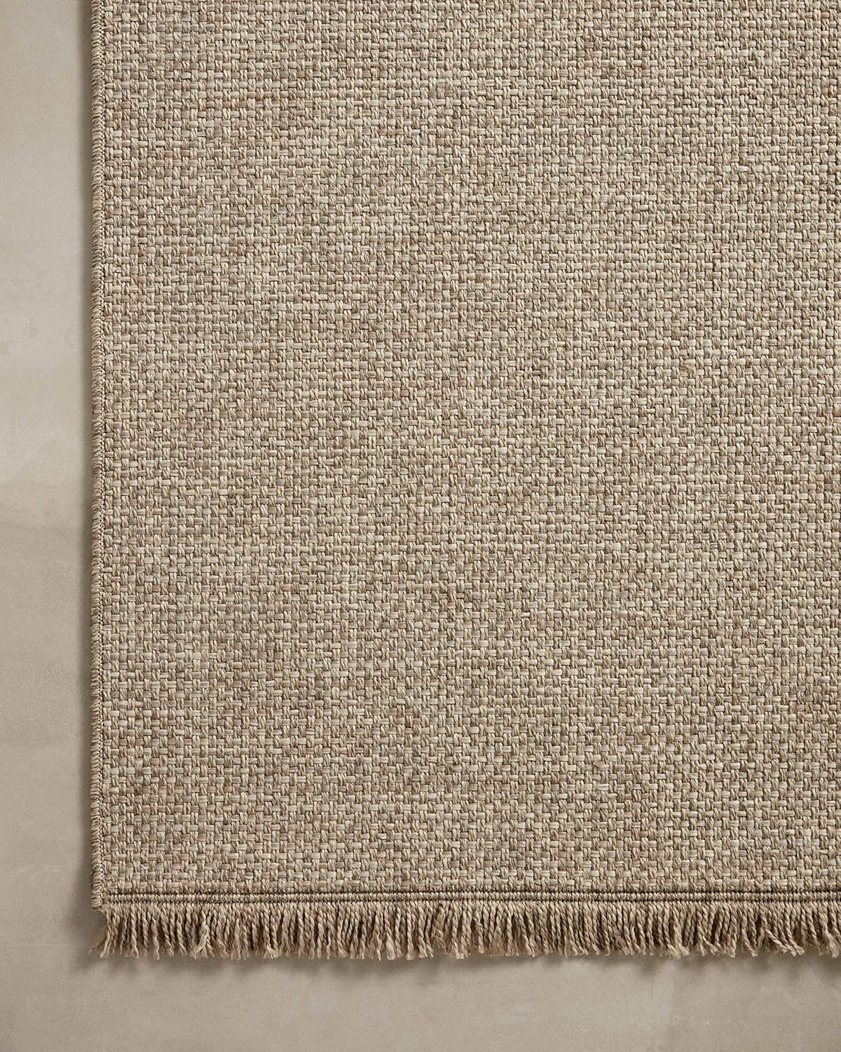 Loloi Dawn Collection Indoor/Outdoor DAW-04 Coffee 2'-3" x 10'-0" Runner Rug