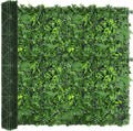 Artificial Green Boxwood Grass Wall Roll: 72"x128"(64 SQFT) UV Protected Ivy Privacy Hedge Fence Screen for Chain Link Fences Panel Indoor,Outdoor Patio Balcony & Garden