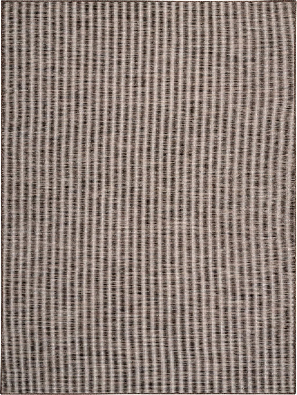 Nourison Positano Indoor-Outdoor Natural 8' x 10' Area Rug, Easy Cleaning, Non Shedding, Bed Room, Living Room, Dining Room, Backyard, Deck, Patio (8x10)